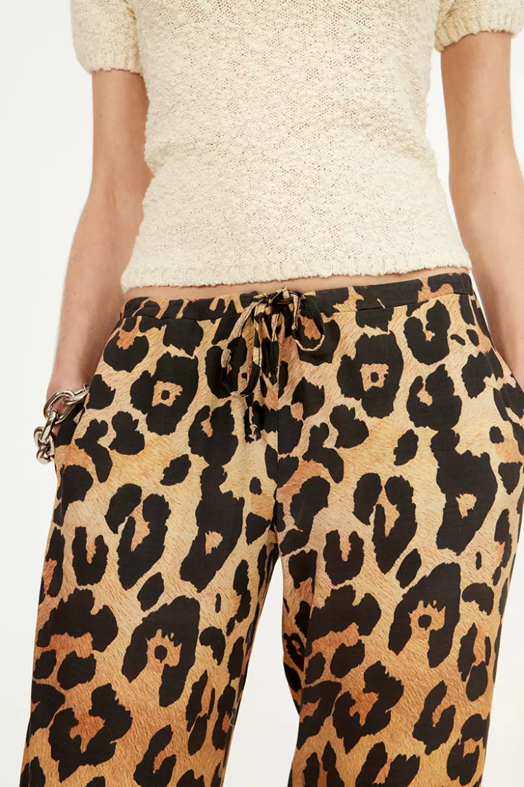 Pantalons & Shorts>Musier Paris pantalon imprimé wild Leopard